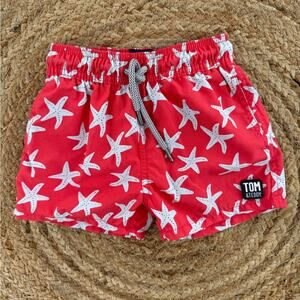 Tom & Teddy Boys 1-2 Years Swim Trunks Shorts Starfish
